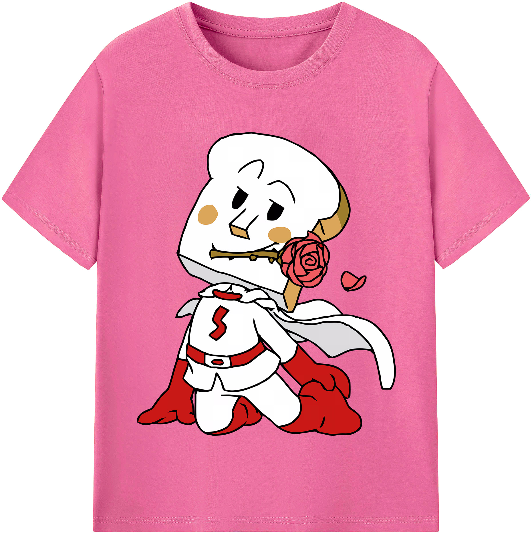 （画像用） アンパンマン Anpanman レディースカジュアルプリントTシャツ（綿100％）